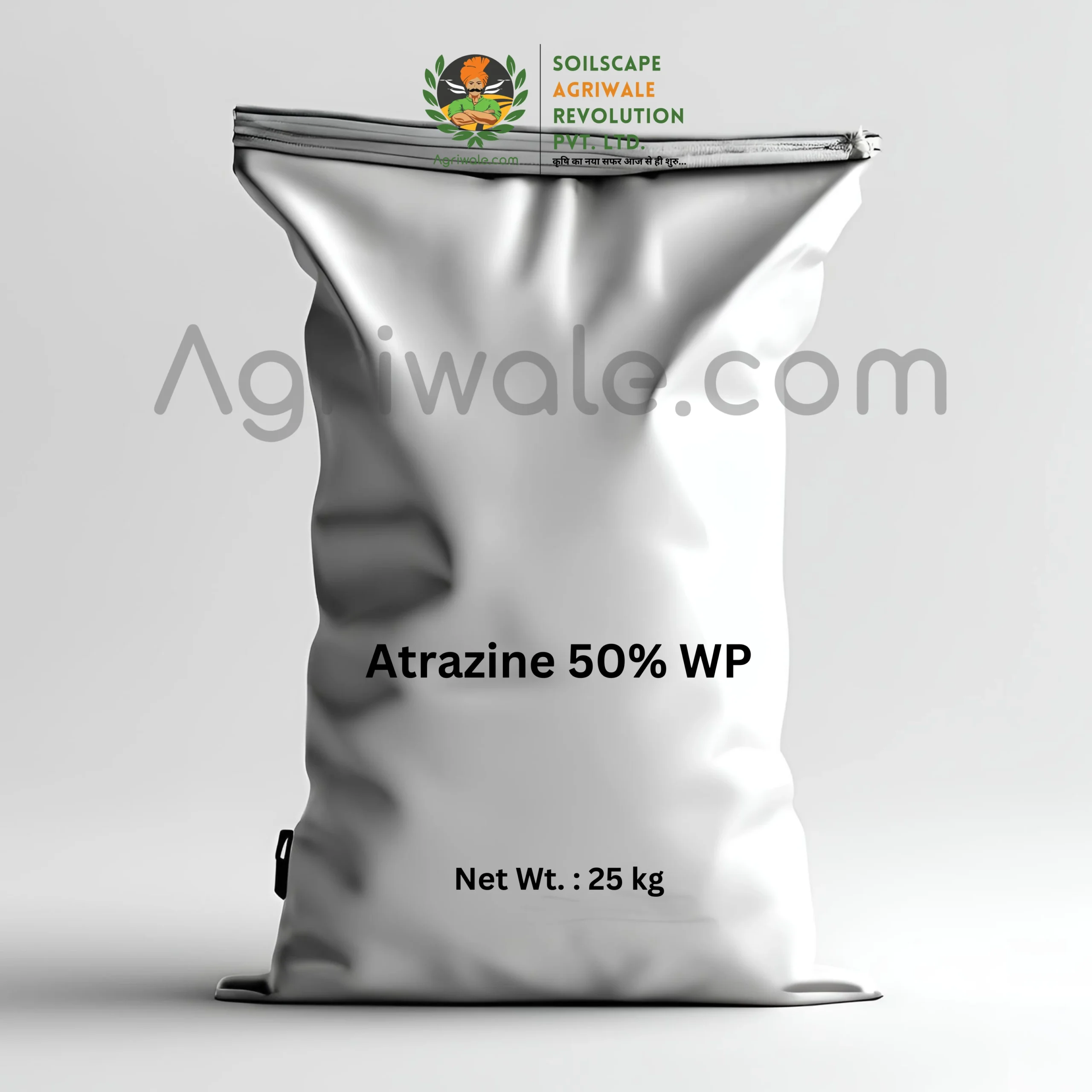 Atrazine 50% WP Selective Herbicide for Maize and Sugarcane Weed Control by AgriWale