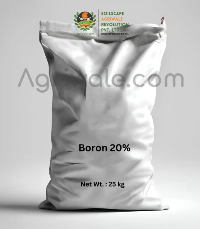 Boron 20% Water Soluble Micronutrient Fertilizer for Flowering and Fruit Setting by AgriWale