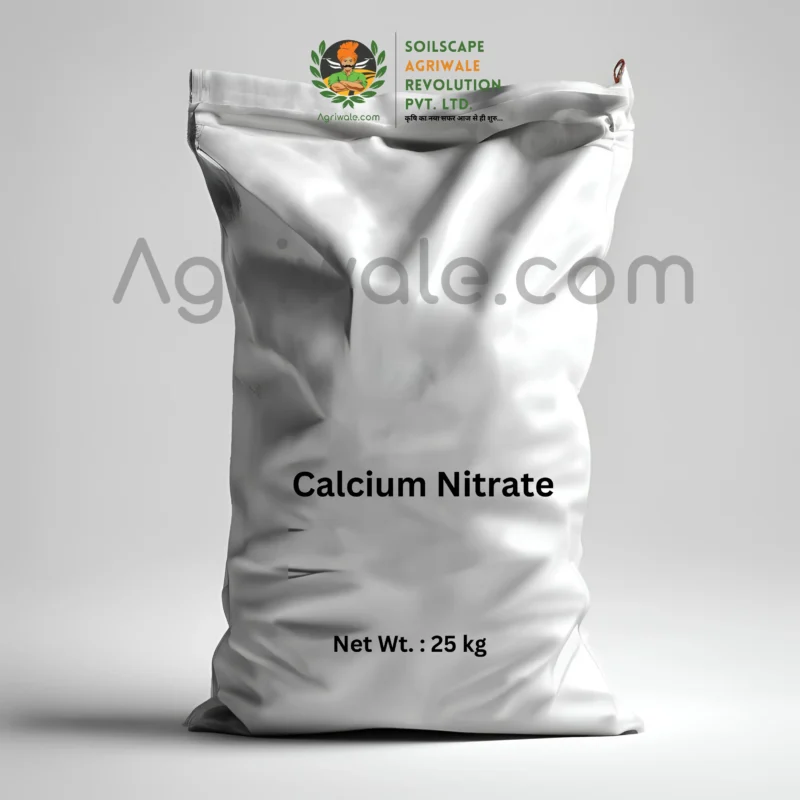 Calcium Nitrate Water Soluble Fertilizer for Cell Strength and Fruit Quality by AgriWale