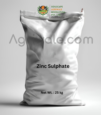 Zinc Sulphate Monohydrate 33% Powder Fertilizer for Zinc Deficiency by AgriWale